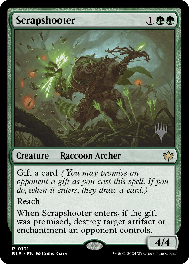 Scrapshooter (Promo Pack) [Bloomburrow Promos] | Good Games Cannington