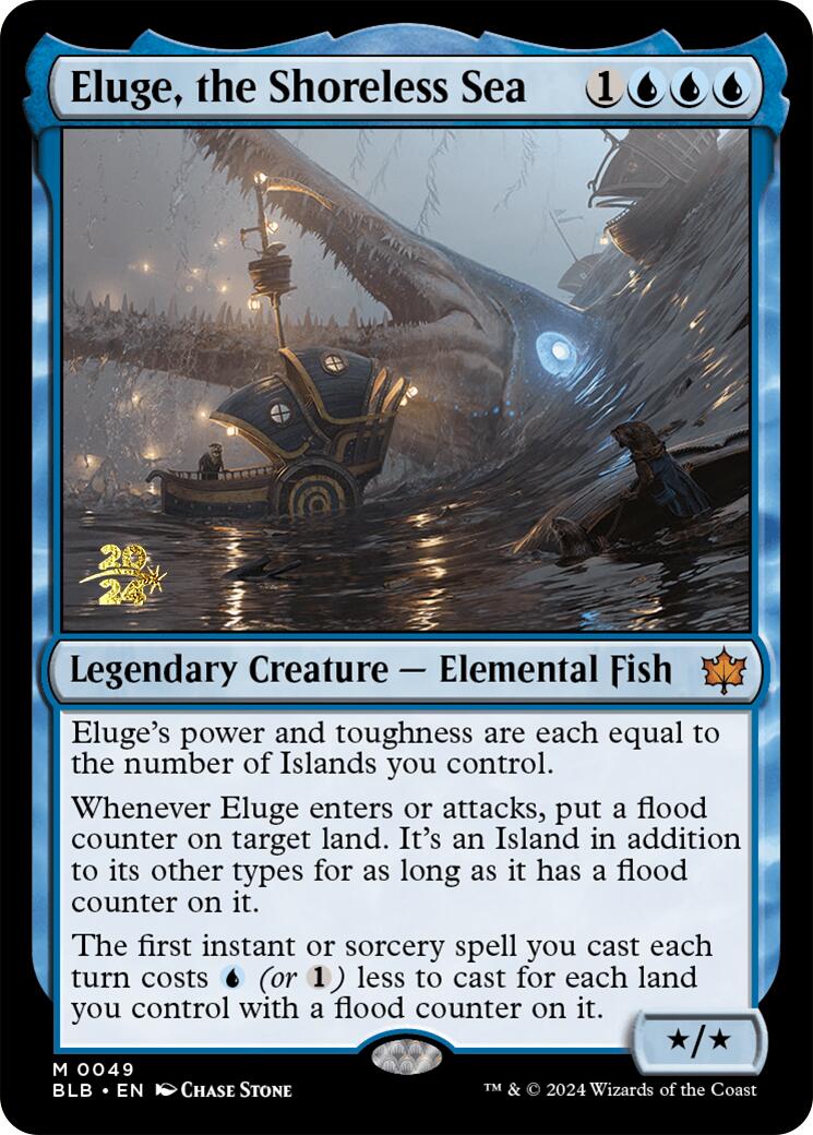 Eluge, the Shoreless Sea [Bloomburrow Prerelease Promos] | Good Games Cannington