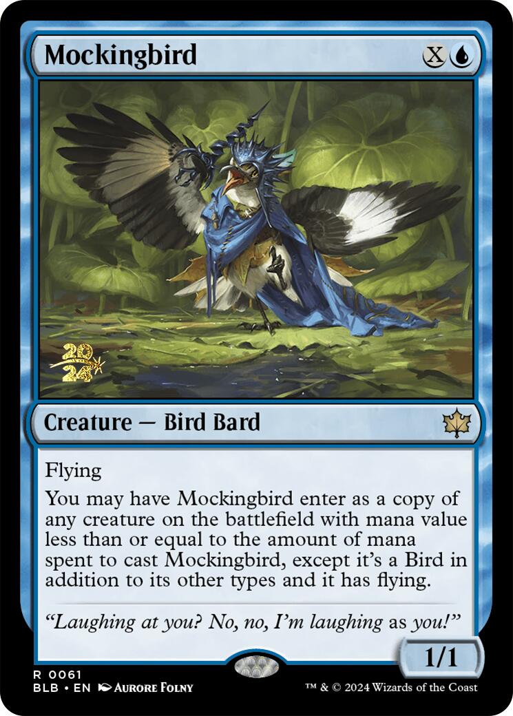 Mockingbird [Bloomburrow Prerelease Promos] | Good Games Cannington