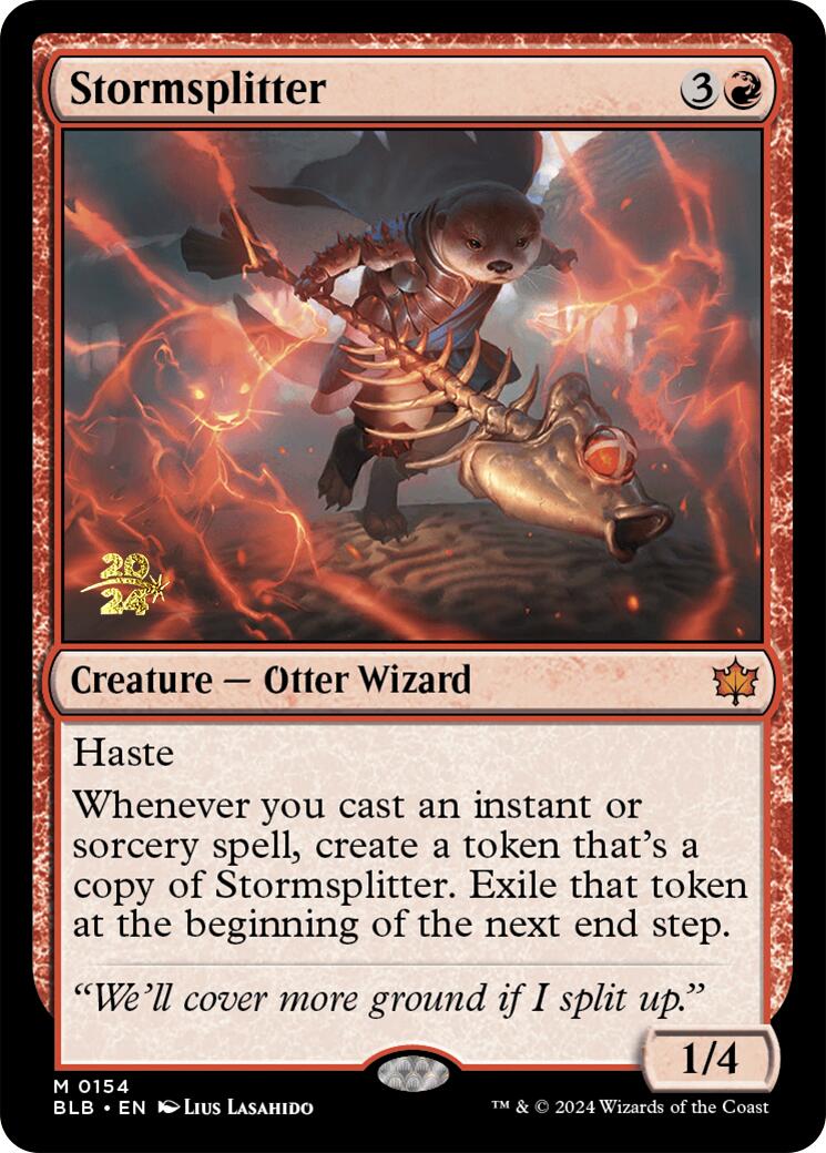 Stormsplitter [Bloomburrow Prerelease Promos] | Good Games Cannington
