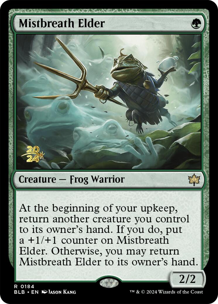 Mistbreath Elder [Bloomburrow Prerelease Promos] | Good Games Cannington