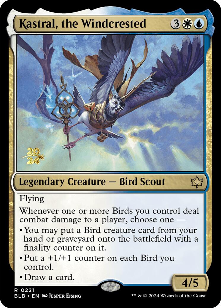 Kastral, the Windcrested [Bloomburrow Prerelease Promos] | Good Games Cannington