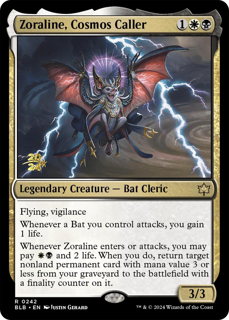 Zoraline, Cosmos Caller [Bloomburrow Prerelease Promos] | Good Games Cannington