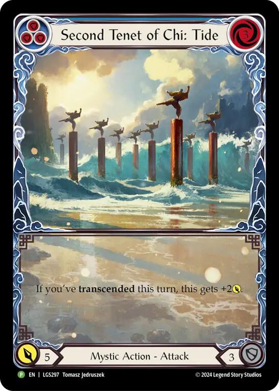 Second Tenet of Chi: Tide [LGS297] (Promo)  Rainbow Foil | Good Games Cannington