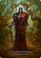 Florian, Rotwood Harbinger (Marvel) [ROS001-MV] (Rosetta)  Cold Foil | Good Games Cannington