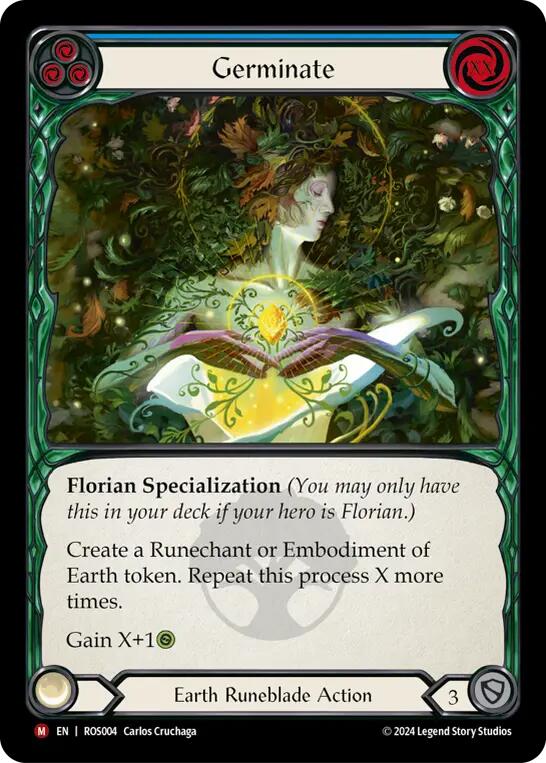Germinate [ROS004] (Rosetta)  Rainbow Foil | Good Games Cannington