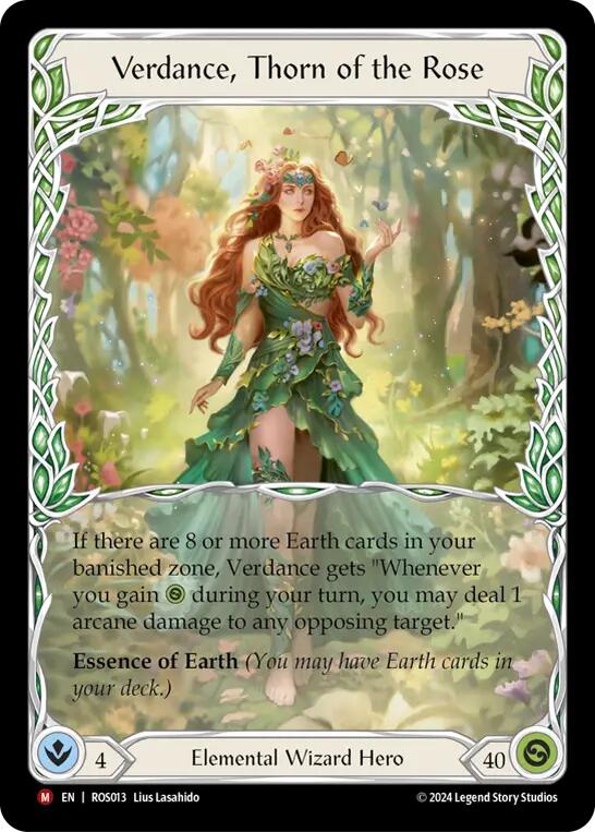 Verdance, Thorn of the Rose [ROS013] (Rosetta) | Good Games Cannington