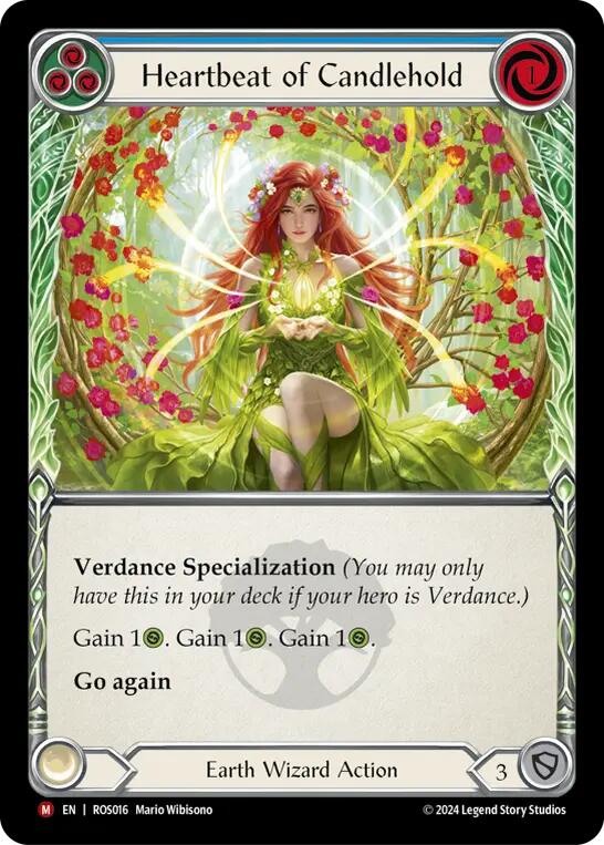Heartbeat of Candlehold [ROS016] (Rosetta)  Rainbow Foil | Good Games Cannington