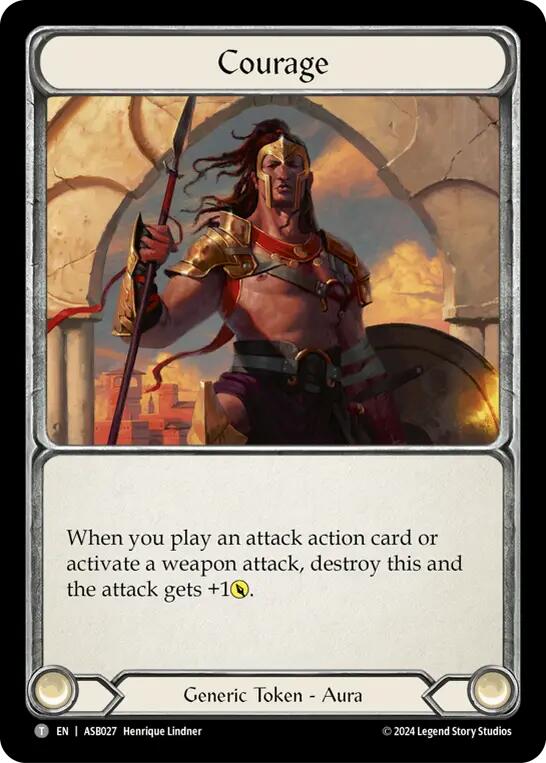 Courage [ASB027] (Armory Deck: Boltyn) | Good Games Cannington