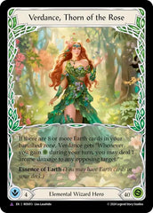 Verdance, Thorn of the Rose (Marvel) [ROS013] (Rosetta)  Cold Foil | Good Games Cannington