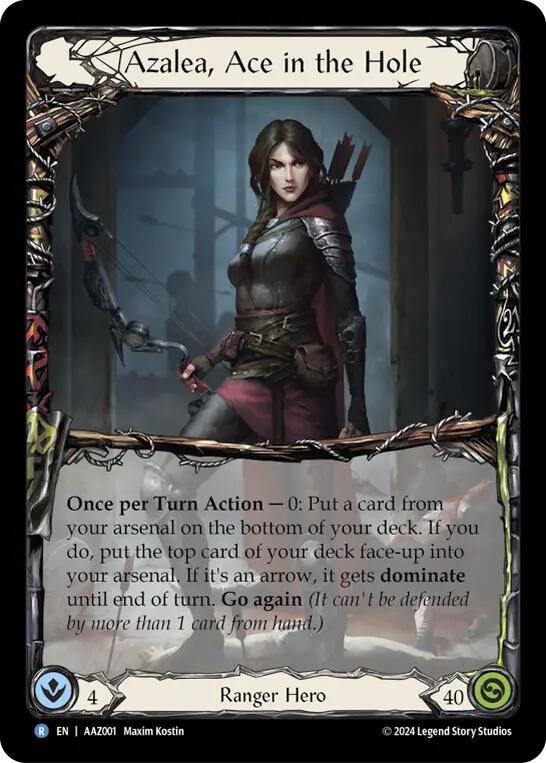 Azalea, Ace in the Hole [AAZ001] (Armory Deck: Azalea) | Good Games Cannington