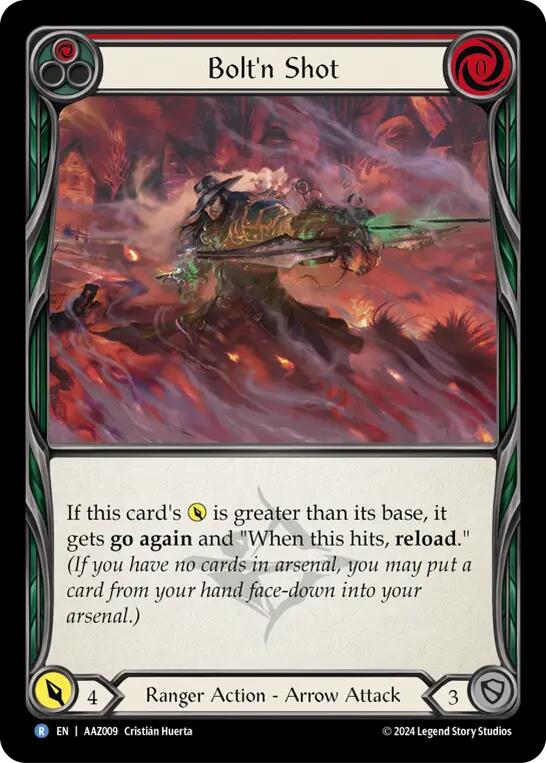 Bolt'n' Shot (Red) [AAZ009] (Armory Deck: Azalea) | Good Games Cannington