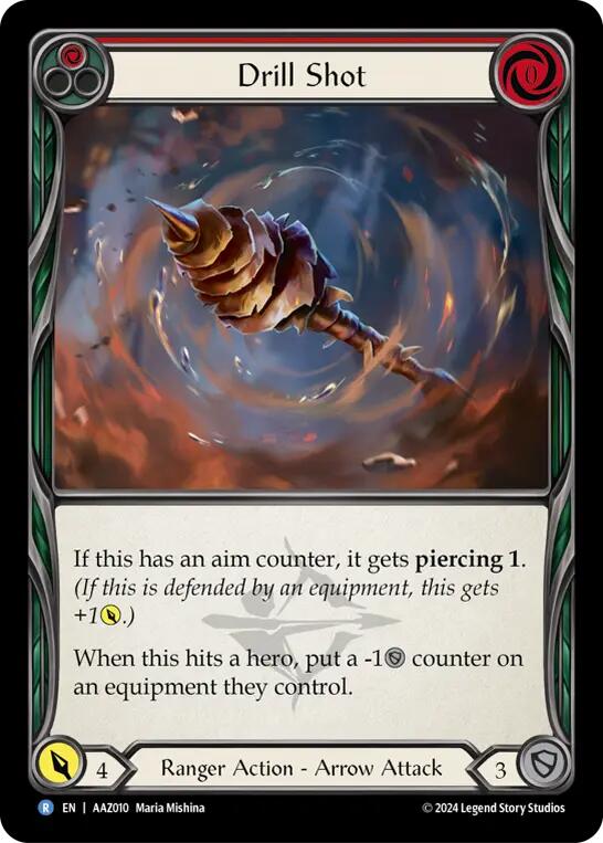 Drill Shot (Red) [AAZ010] (Armory Deck: Azalea) | Good Games Cannington