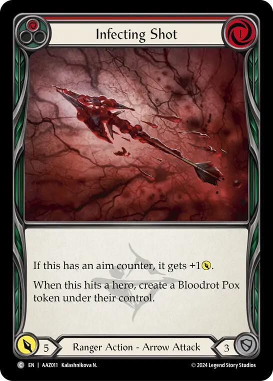Infecting Shot (Red) [AAZ011] (Armory Deck: Azalea) | Good Games Cannington