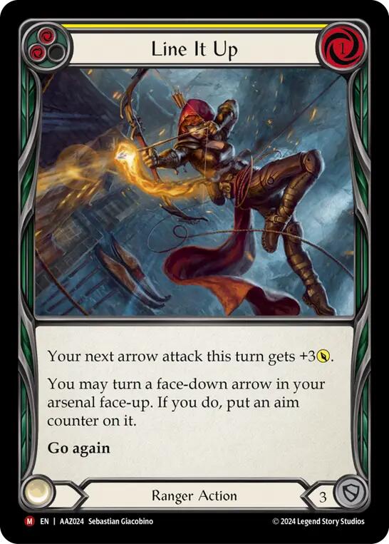 Line It Up [AAZ024] (Armory Deck: Azalea) | Good Games Cannington
