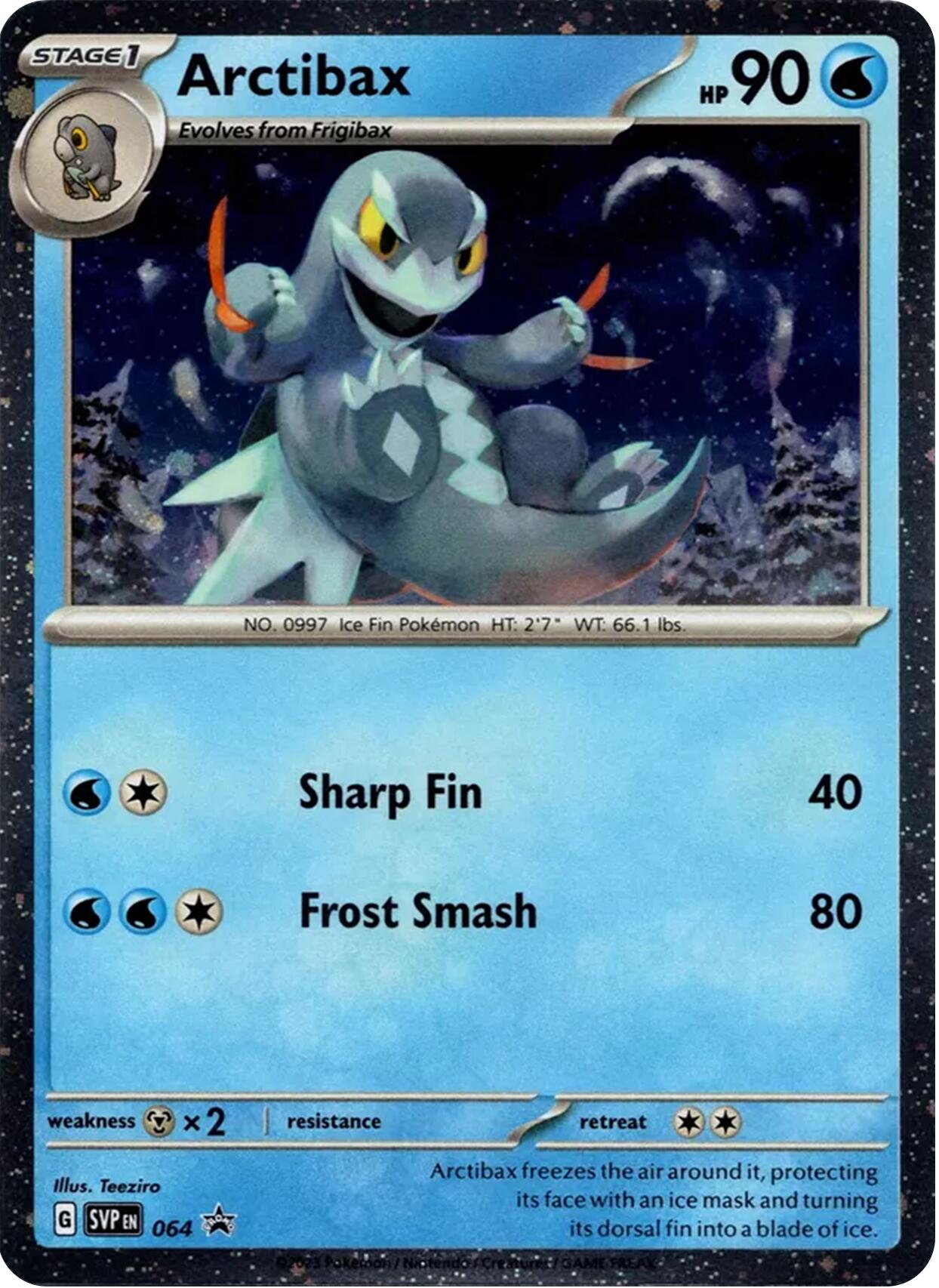 Arctibax (064) (Cosmos Holo) [Scarlet & Violet: Black Star Promos] | Good Games Cannington