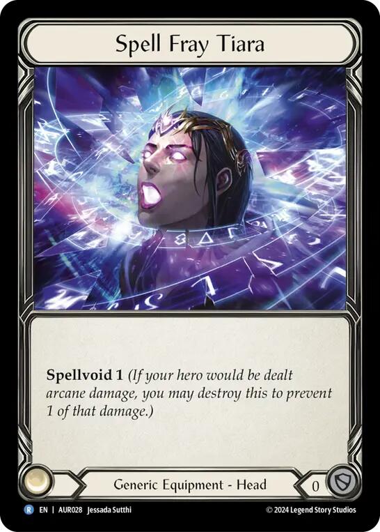 Spell Fray Tiara [AUR028] (1st Strike) | Good Games Cannington