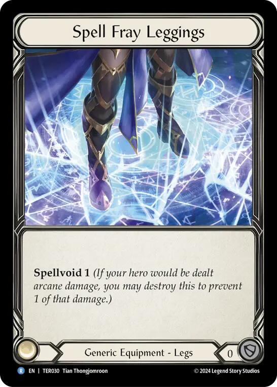 Spell Fray Leggings [TER030] (1st Strike) | Good Games Cannington
