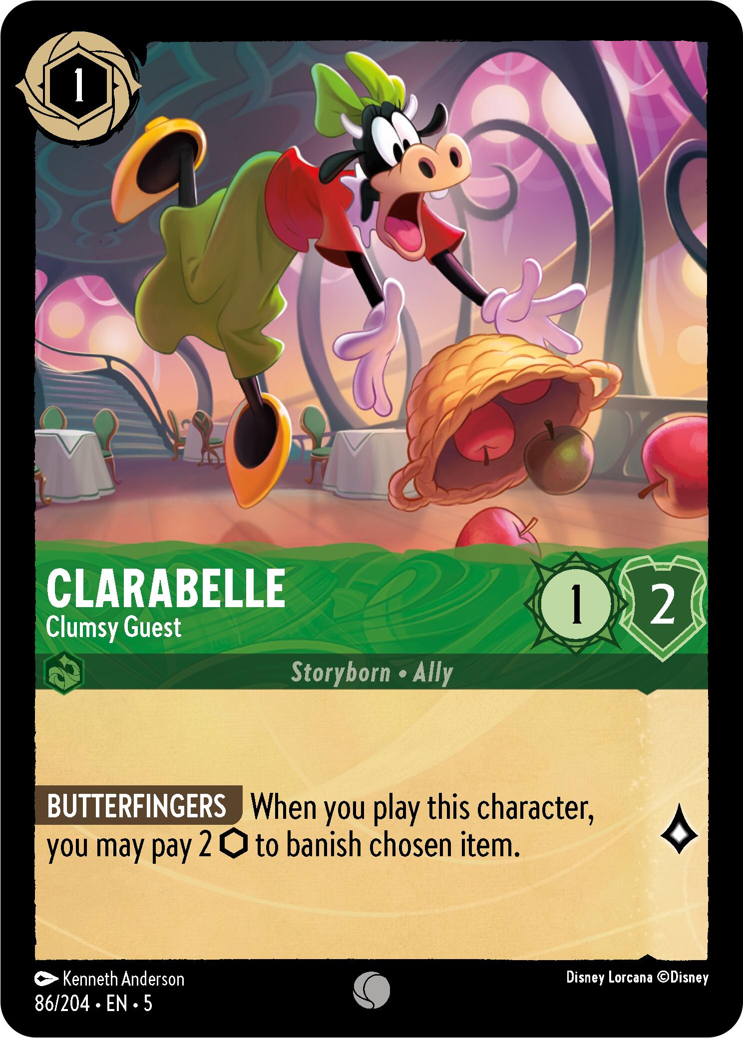 Clarabelle - Clumsy Guest (86/204) [Shimmering Skies] | Good Games Cannington