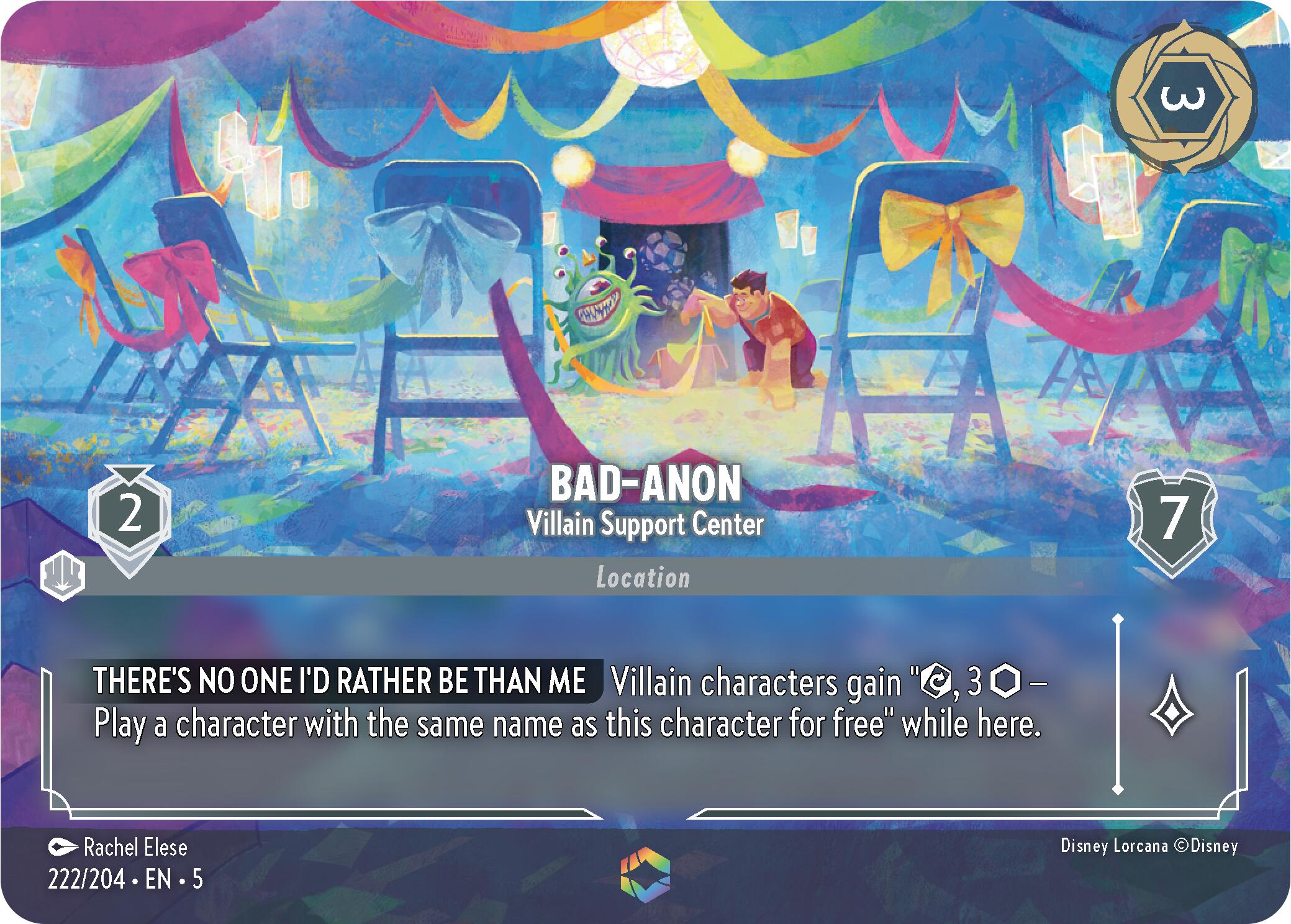 Bad-Anon - Villain Support Center (Enchanted) (222/204) [Shimmering Skies] | Good Games Cannington