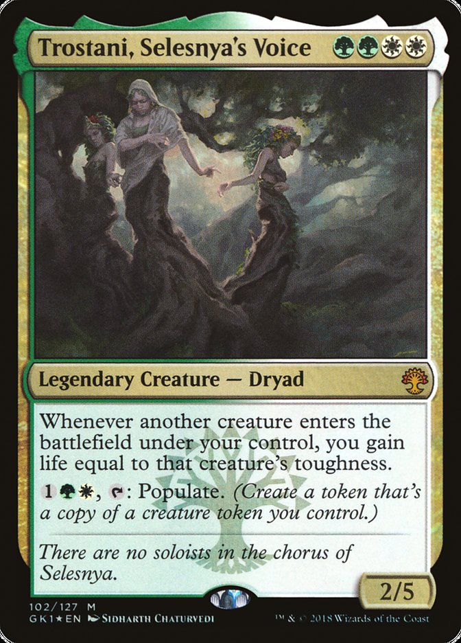 Trostani, Selesnya's Voice [Guilds of Ravnica Guild Kit] | Good Games Cannington