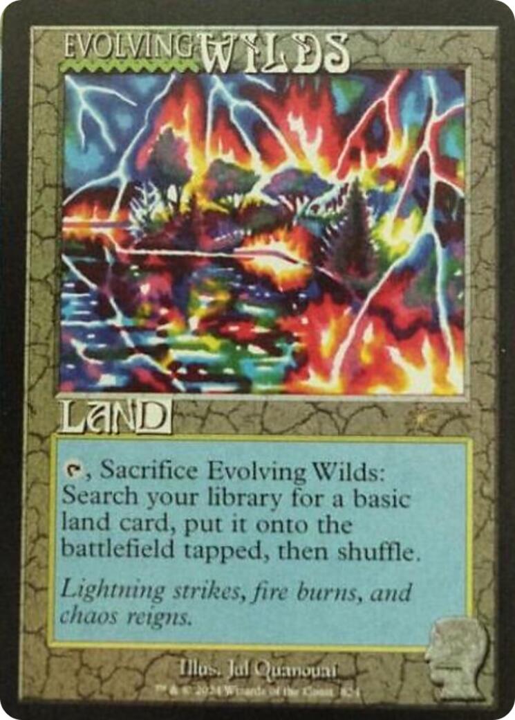 Evolving Wilds (Rainbow Foil) [Secret Lair Drop Series] | Good Games Cannington