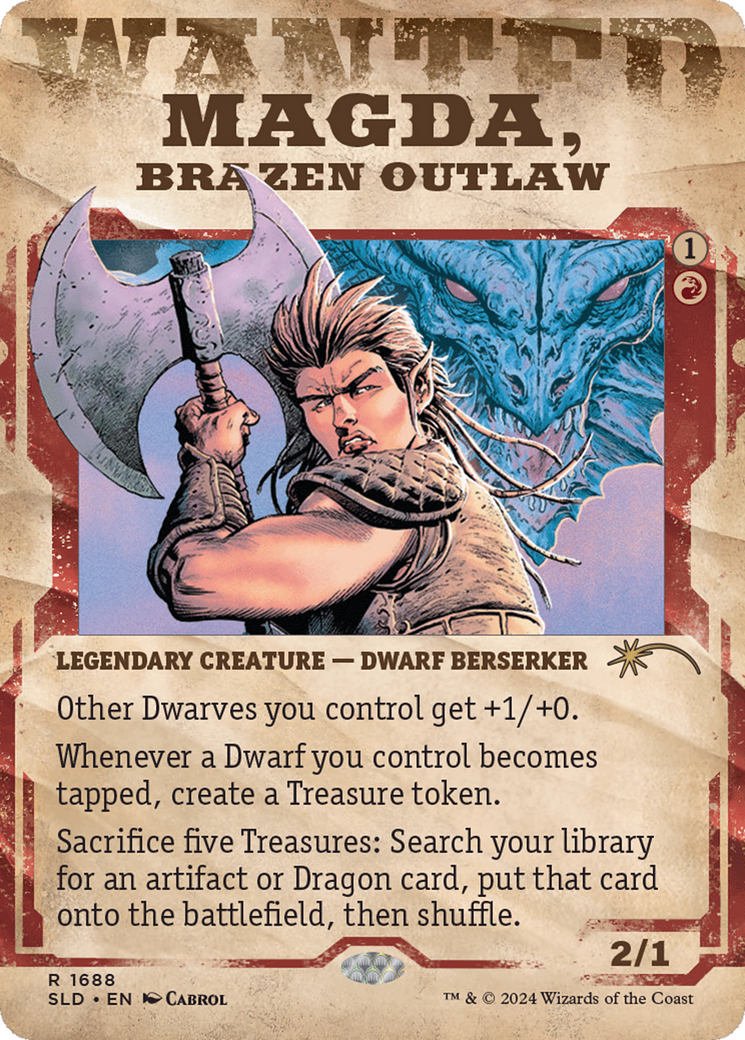 Magda, Brazen Outlaw [Secret Lair Drop Series] | Good Games Cannington