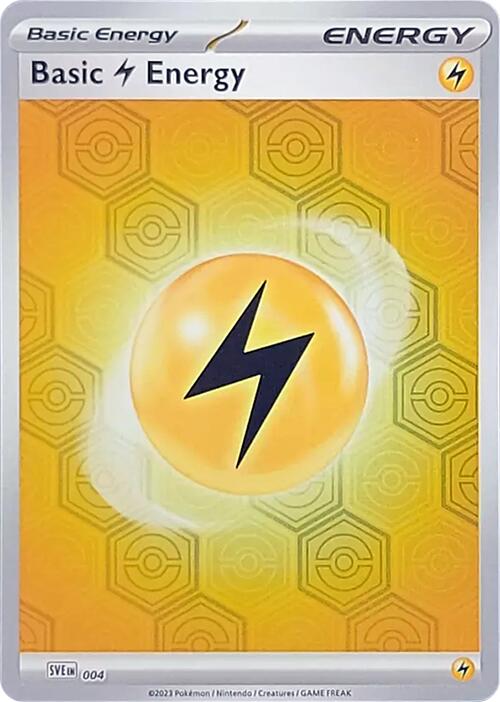 Basic Lightning Energy (004) [Scarlet & Violet: Shrouded Fable] | Good Games Cannington
