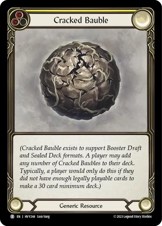 Cracked Bauble (Regular) [HVY244] (Heavy Hitters) | Good Games Cannington