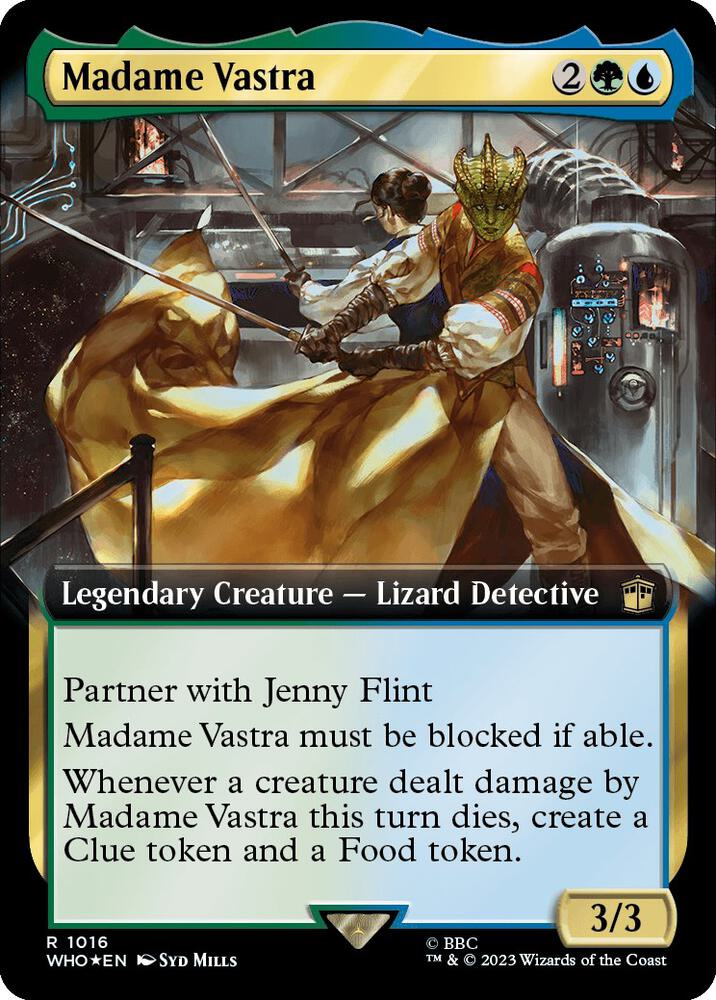 Madame Vastra 1016/331 (Universes Beyond: Doctor Who)  - Extended Art Surge Foil | Good Games Cannington