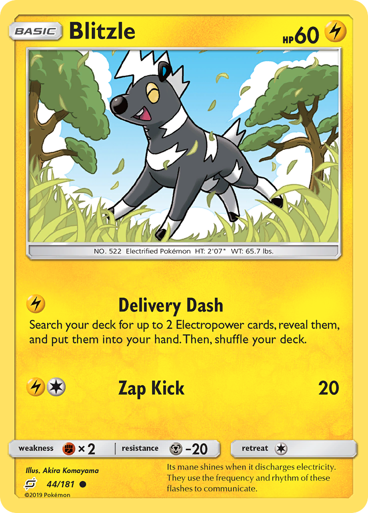 Blitzle (44/181) [Sun & Moon: Team Up] | Good Games Cannington