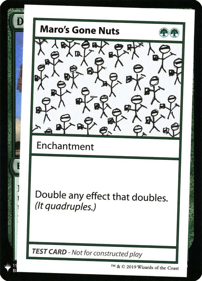 Maro's Gone Nuts [Mystery Booster Playtest Cards] | Good Games Cannington