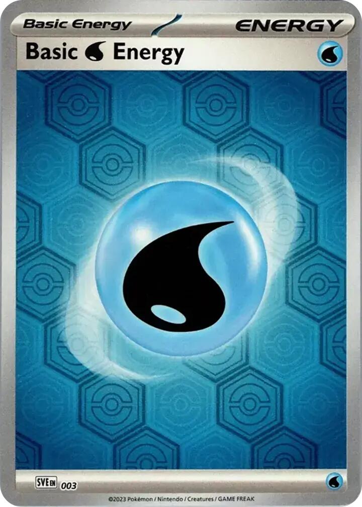 Basic Water Energy [Scarlet & Violet: Shrouded Fable] | Good Games Cannington