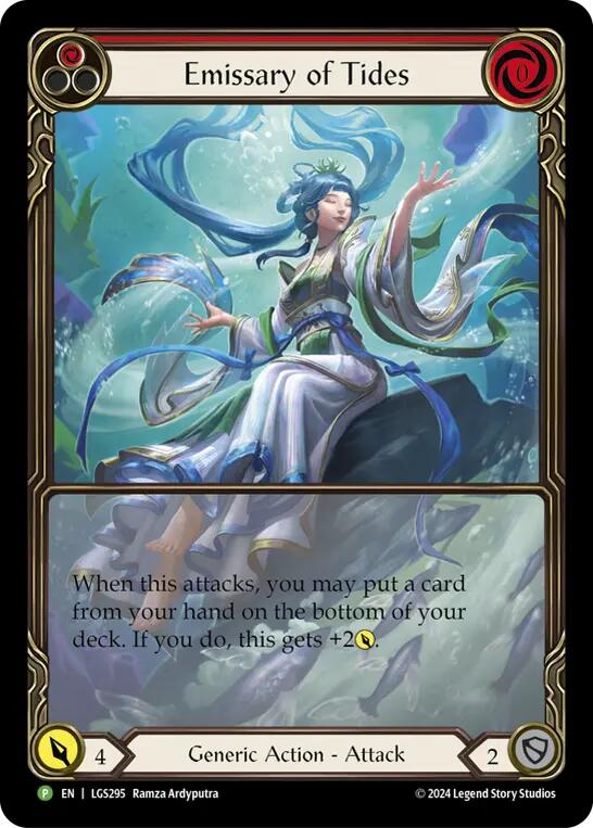 Emissary of Tides [LGS295] (Promo)  Rainbow Foil | Good Games Cannington