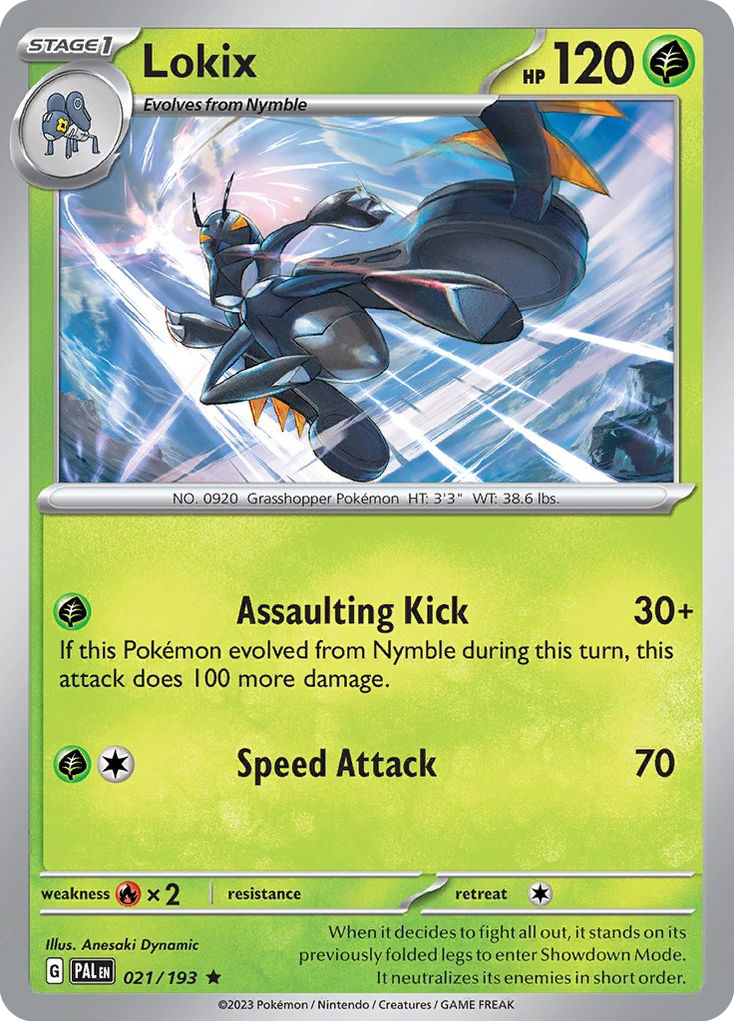 Lokix (021/193) (Theme Deck Exclusive) [Scarlet & Violet: Paldea Evolved] | Good Games Cannington