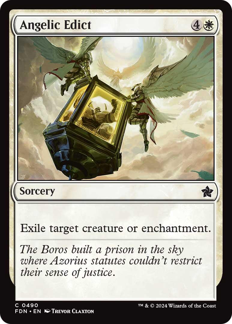 Angelic Edict [Foundations] | Good Games Cannington