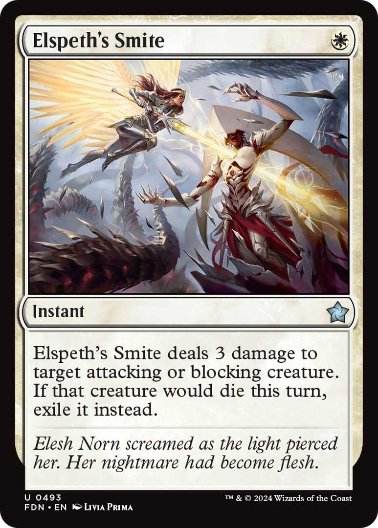 Elspeth's Smite [Foundations] | Good Games Cannington