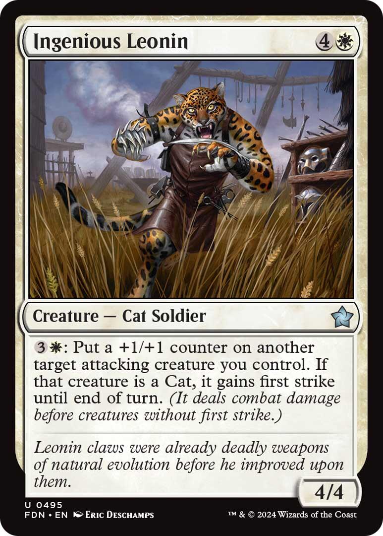 Ingenious Leonin [Foundations] | Good Games Cannington