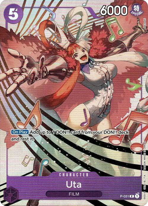Uta (P-031) (Premium Card Collection -Uta-) [One Piece Promotion Cards] | Good Games Cannington