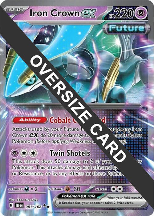 Iron Crown ex (081) (Jumbo Card) [Scarlet & Violet: Black Star Promos] | Good Games Cannington