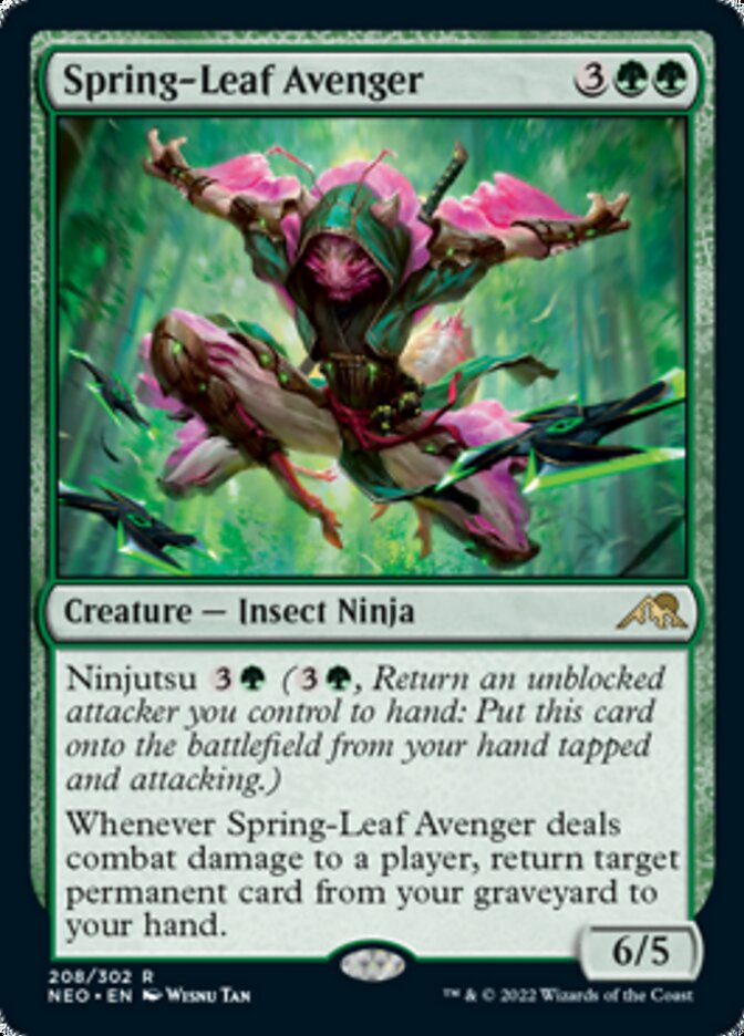 Spring-Leaf Avenger [Kamigawa: Neon Dynasty] | Good Games Cannington