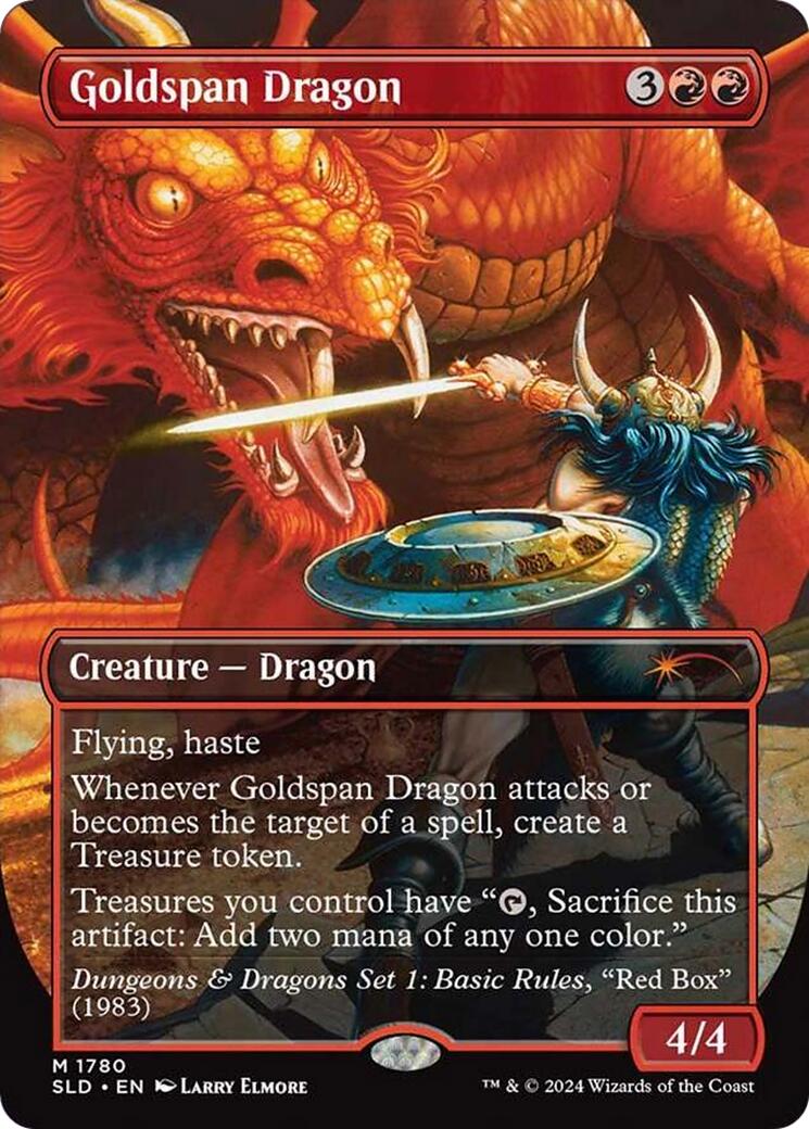 Goldspan Dragon [Secret Lair Drop Series] | Good Games Cannington