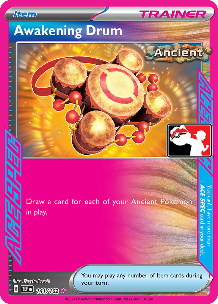 Awakening Drum (141/162) [Prize Pack Series Five] | Good Games Cannington