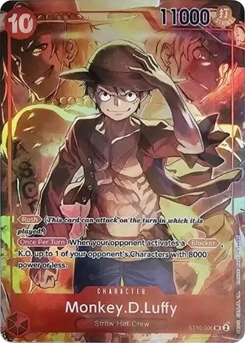 Monkey.D.Luffy (Treasure Booster Set) [One Piece Promotion Cards] | Good Games Cannington
