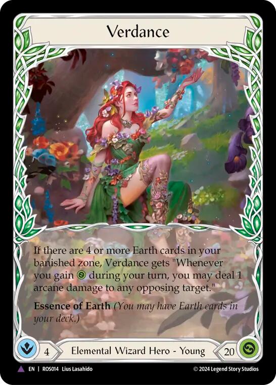 Verdance (Marvel) [ROS014] (Rosetta)  Cold Foil | Good Games Cannington