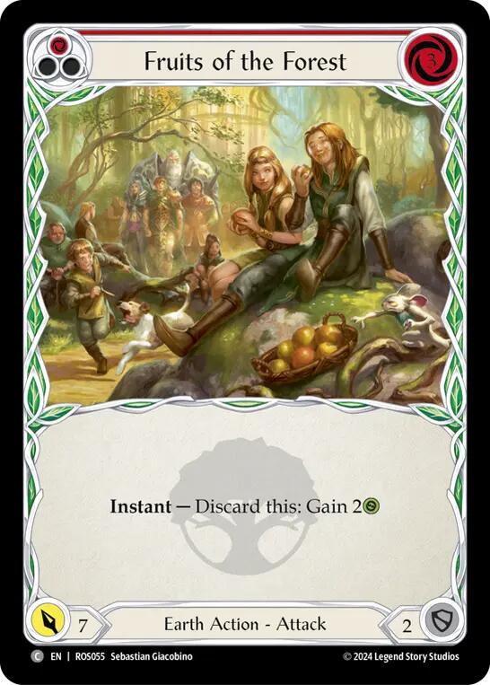 Fruits of the Forest (Red) [ROS055] (Rosetta)  Rainbow Foil | Good Games Cannington