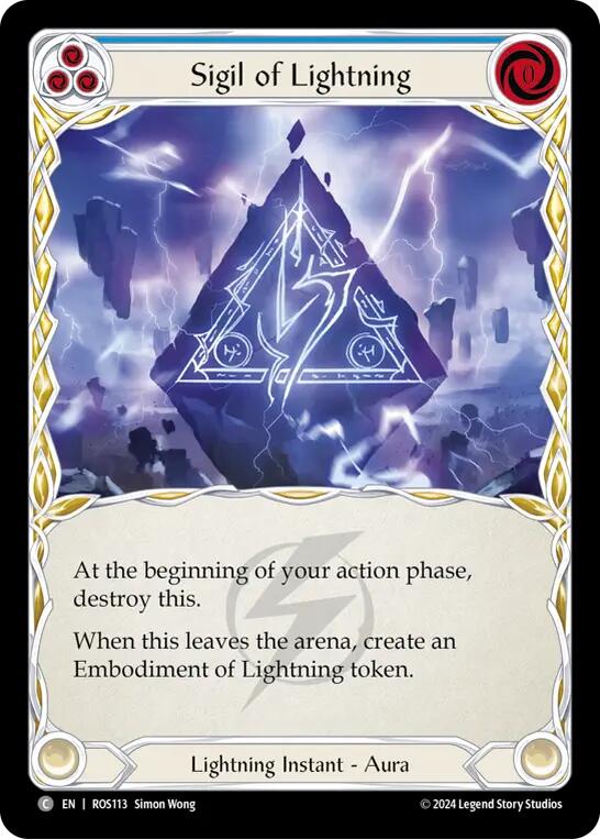 Sigil of Lightning [ROS113] (Rosetta) | Good Games Cannington