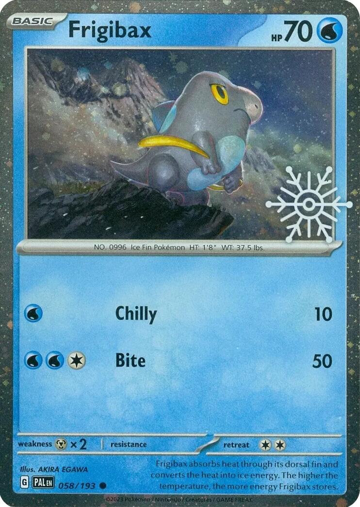 Frigibax (058/193) (Holiday Calendar) [Miscellaneous Cards] | Good Games Cannington