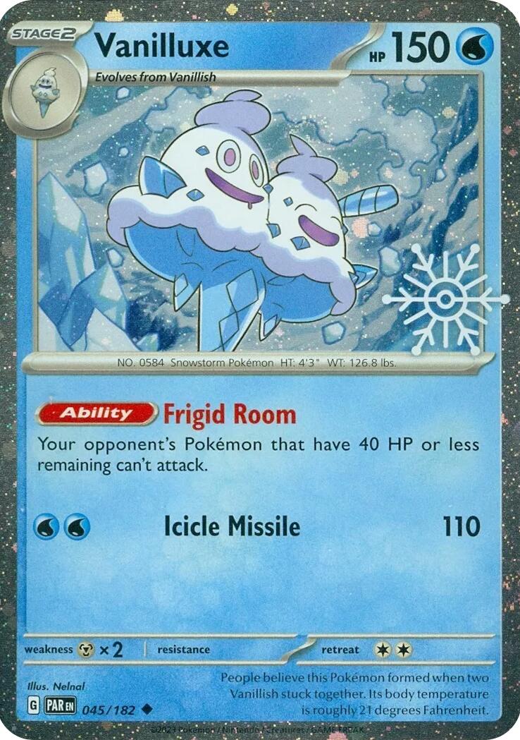 Vanilluxe (045/182) (Holiday Calendar) [Miscellaneous Cards] | Good Games Cannington