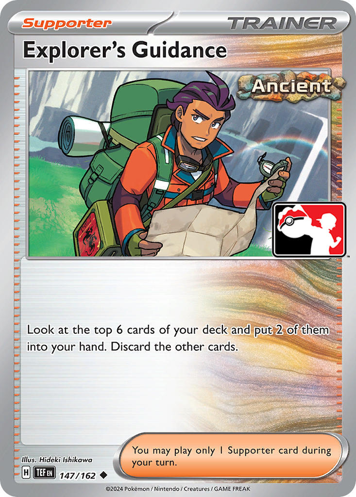 Explorer's Guidance (147/162) [Prize Pack Series Five] | Good Games Cannington